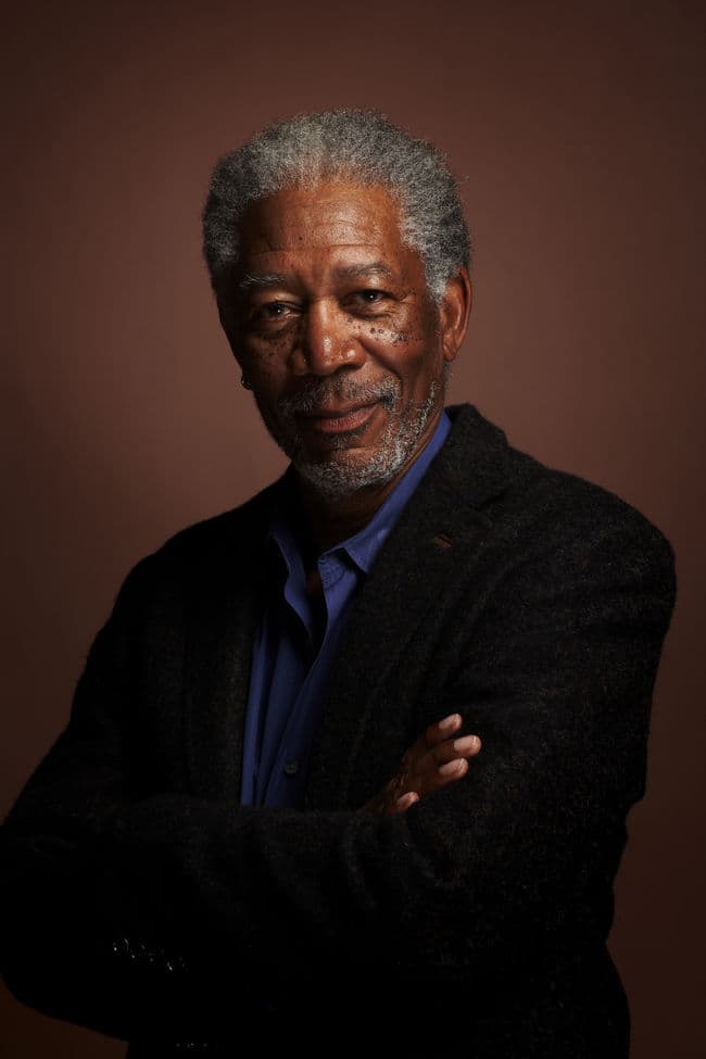Situación. Evitar escándalos hace que la gente confíe en el actor de Hollywood, Morgan Freeman.