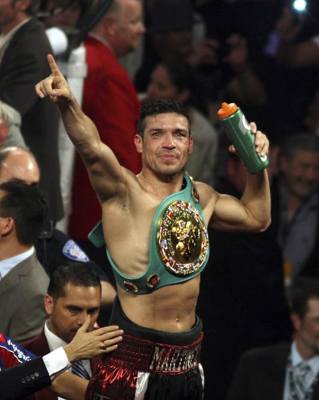 El boxeador argentino, fue ingresado durante varias horas en un hospital de Las Vegas. (EFE)