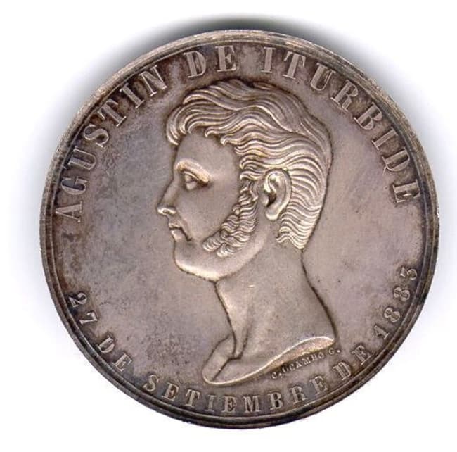Iturbide Medalla Conmemorativa