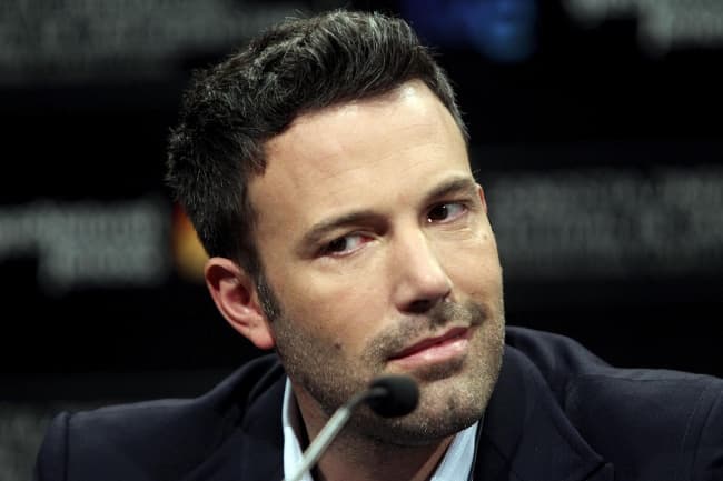 Ben Affleck comparó al candidato presidencial republicano Mitt Romney con otros que perdieron sus campañas como Al Gore, Michael Dukakis y Bob Dole.