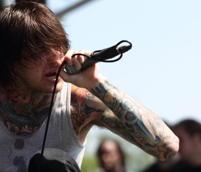 Mitch Lucker era el líder de la banda Suicide Silence. (Archivo)