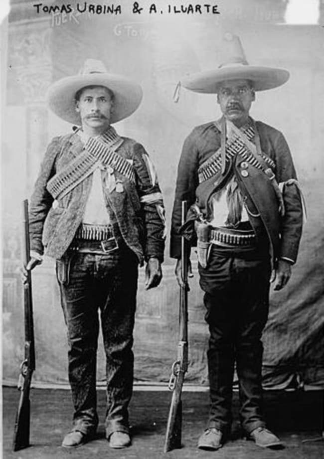 Gral. Tomás Urbina y A. Illuarte.