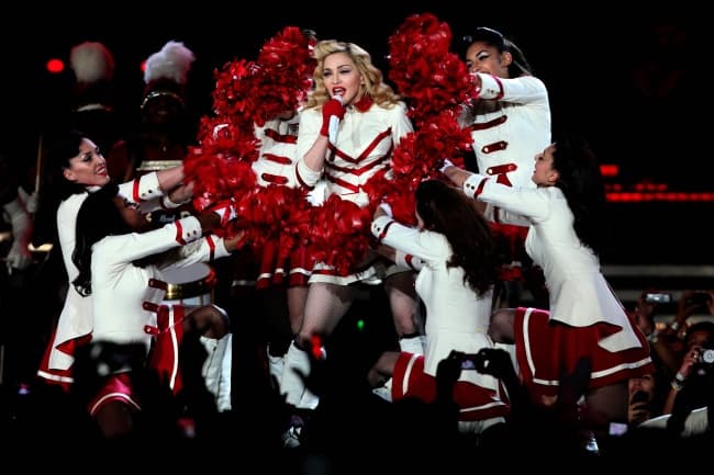Madonna dispara energía