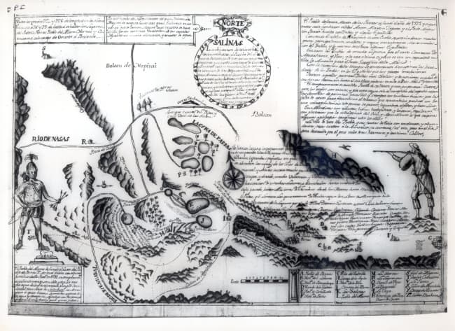 DEL CARTÓGRAFO PARRENSE MELCHOR NÚÑEZ DE ESQUIVEL, MAPA DEL “PAÍS DE LA LAGUNA”, DEL ÚLTIMO TERCIO DEL SIGLO XVIII.