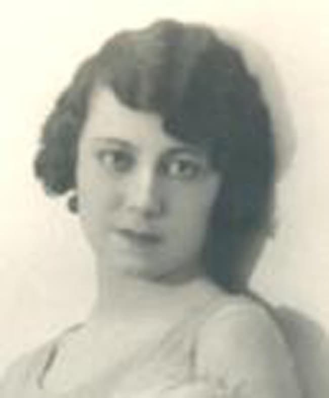 Julieta García Garza (1904-2000), después de Soria. (Archivo de Claudia Cavazos García).