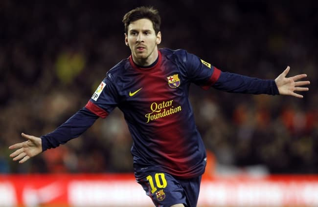 El jugador del Barcelona se adjudicó el primer lugar del ranking de los 10 mejores delanteros gracias a sus 25 goles conseguidos durante los pasados 12 meses. ARCHIVO