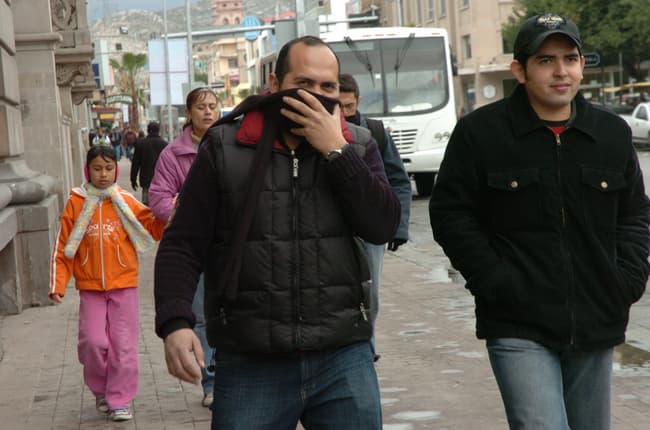 FRÍO. Los cambios en la temperatura son peligrosos.