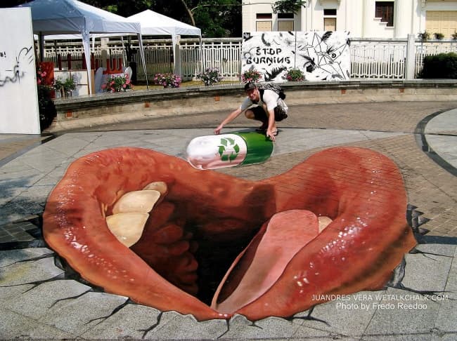 Pinturas 3D en Bangkok