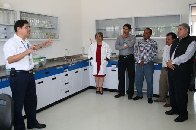 Servicio. El Laboratorio de Calidad del Agua de la Conagua está a disposición de los municipios.