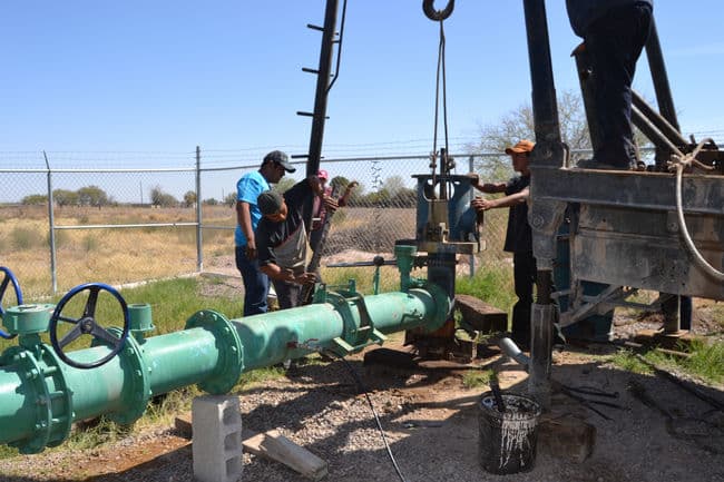 Baja presión. Fallas en dos pozos, provocan una baja presión en comunidades ejidales y centro.