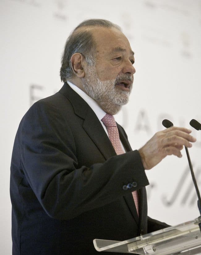 Repunte accionario.Tras 3 jornadas a la baja, las acciones de América Móvil lograron un importante repunte. En la imagen Carlos Slim.