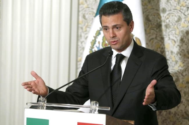 Peña Nieto, se refirió a este asunto en conferencia de prensa en Roma donde asistió a misa de inicio de Pontificado del Papa Francisco. (EFE)