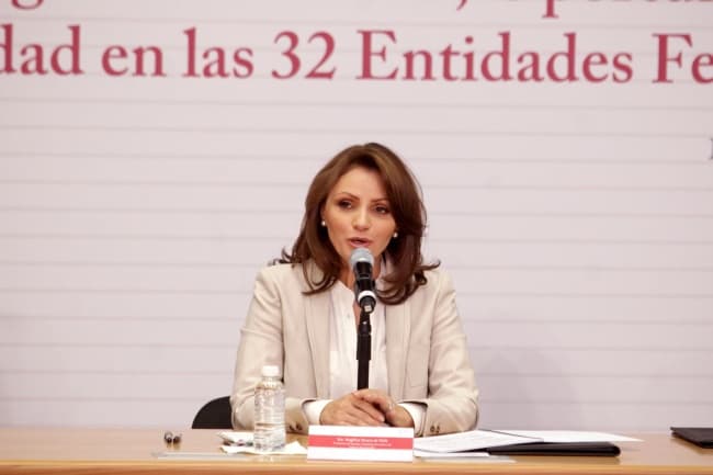 Angélica Rivera, presidenta del DIF-Nacional, explicó que el objetivo de esta campaña es que todos los niños sean registrados y con ello la expedición de ese documento será gratuito a nivel nacional. (EL UNIVERSAL)