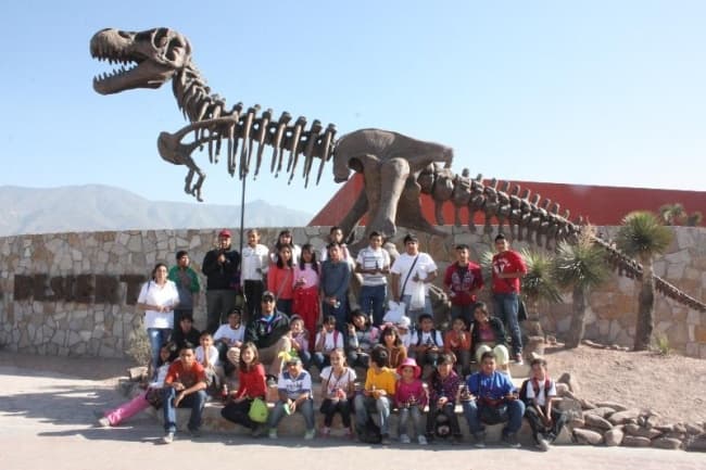En el Museo del Desierto, se les explico sobre el origen del planeta tierra, los Dinosaurios y los desiertos que existen en el mundo.