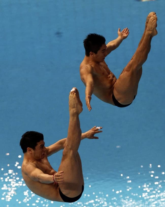 La pareja mexicana formada por Yahel Castillo y Daniel Islas se colgó el bronce en Moscú, tras terminar en la tercera posición en trampolín 3 metros sincronizados; el oro fue para los ucranianos.
