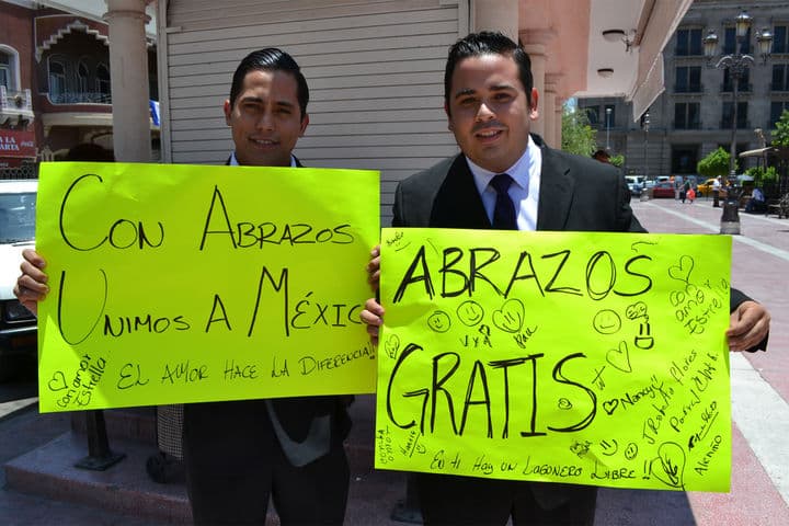 Buena voluntad. Buscan promover la unidad entre todos los actores de la sociedad con actividades en las calles.