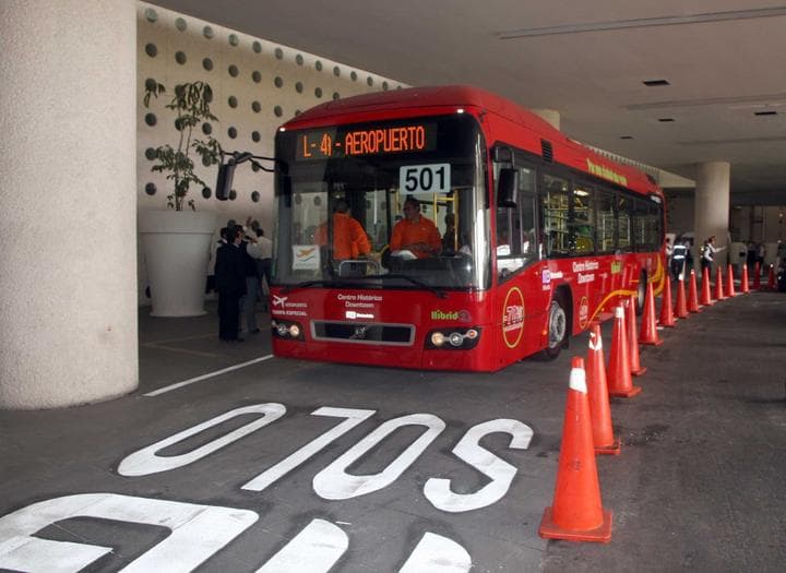 El Metrobús, sistema de autobús de tránsito rápido, cuenta con cuatro líneas asignadas cada una con un número y color distintivo. ARCHIVO