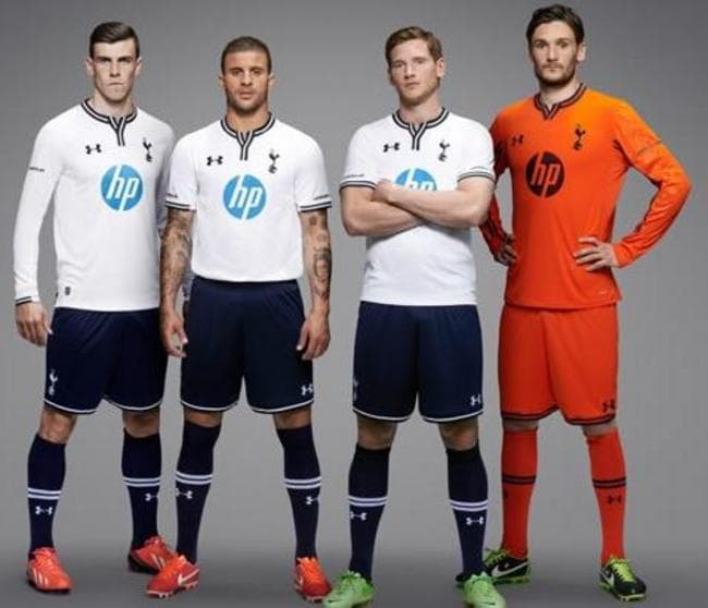 Un clásico uniforme de local para los Spurs. (Tottenham)