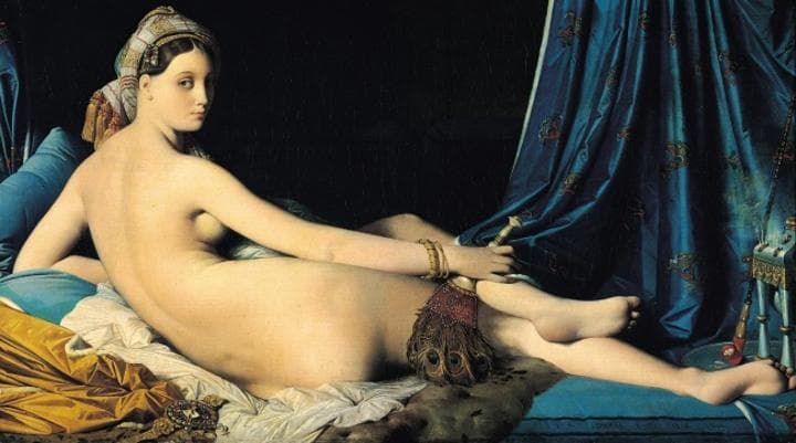 En la obra, Dominique representa una odalik, palabra turca que significa odalisca y que designa a una mujer del harén. (IMAGEN TOMADA DE INTERNET)