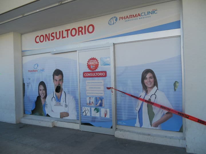 Sin vida. El cuerpo del médico Héctor Javier Hernández, quedó tendido en su consultorio.