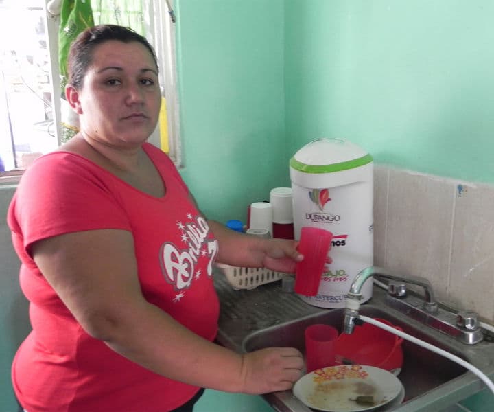 Filtros. Se lleva a cabo la cuarta etapa de instalación de filtros para remover el arsénico.
