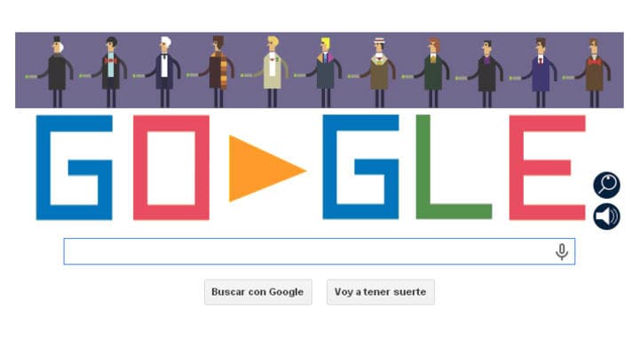 En el Doodle, el personaje principal tiene que pasar por seis lugares diferentes, donde debe evitar que un robot Delek lo atrape. (Internet)