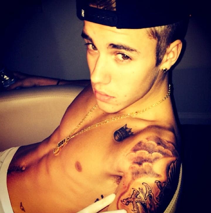Justin Bieber señaló que se encuentra feliz al lado de su pareja. (Archivo)