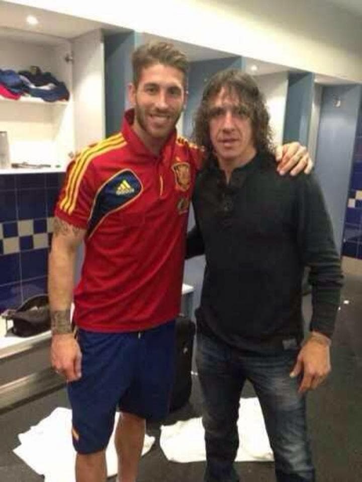La imagen compartida por Sergio Ramos. (Twitter)