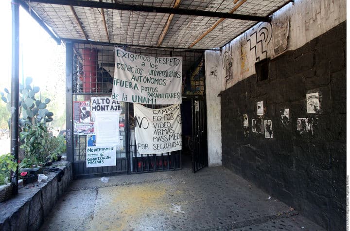 Instalación. Auditorio Che Guevara. ANUIES aprobó manifestar su respaldo a la UNAM para que el auditorio se devuelva.