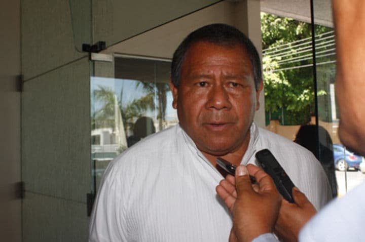 Entrevista. El secretario de Seguridad Pública de Tabasco, Audomaro Martínez Zapata, durante una entrevista.
