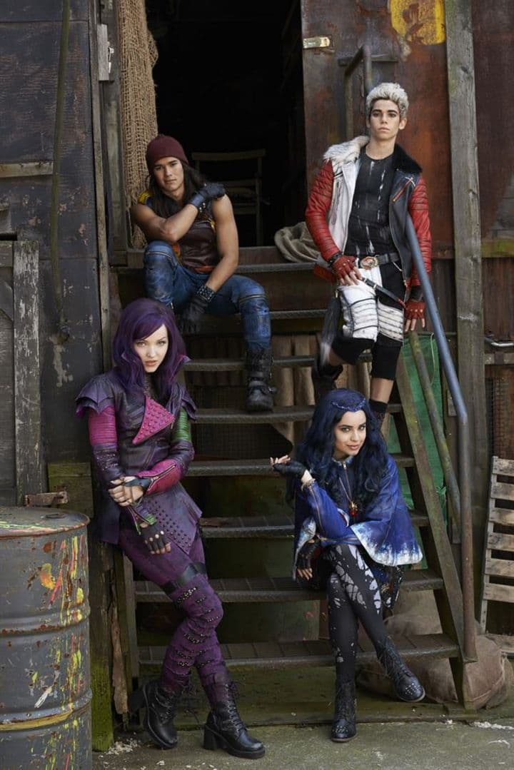 Descendientes. Disney Channel estrenará el próximo año un filme con las aventuras de los hijos de los villanos de sus películas.