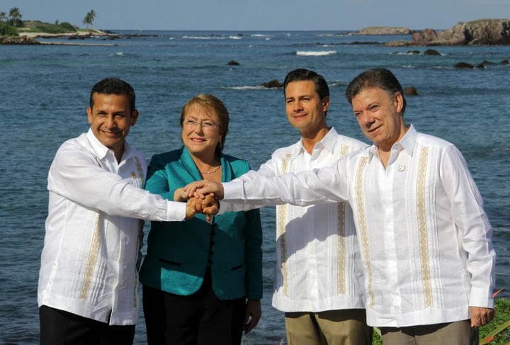 Adelantó que un paso valioso en este sentido será la próxima reunión de cancilleres de la Alianza del Pacífico y el Mercosur. (EFE)