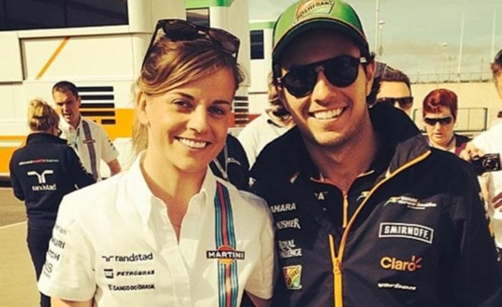 Un día antes, ‘Checo’ indicó que cómo quedaría si le ganara una mujer en la pista, además de mencionar que mejor se fuera a la “cocina”.