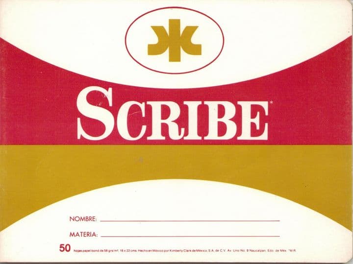 Nuevo dueño. Portada del tradicional cuaderno Scribe, firma líder en la comercialización y distribución de papel bond. (ARCHIVO)