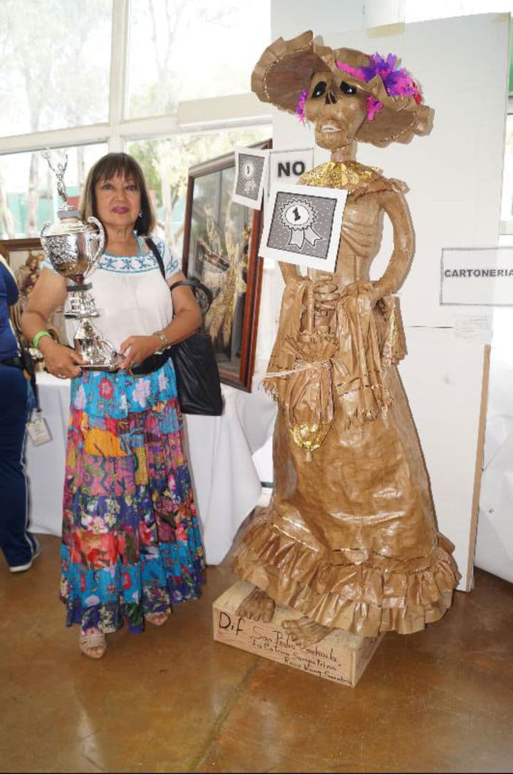 Obra. 'La Catrina' en el DIF San Pedro.