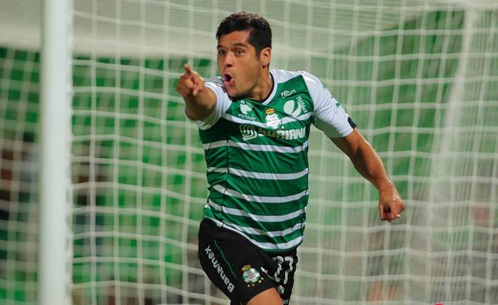 Javier Orozco se hizo presente en el marcador al anotar un doblete. (Twitter)