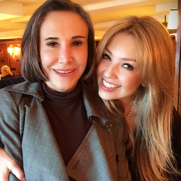 La fotografía fue tomada la semana pasada mientras disfrutaban de un momento juntas. (INSTAGRAM)