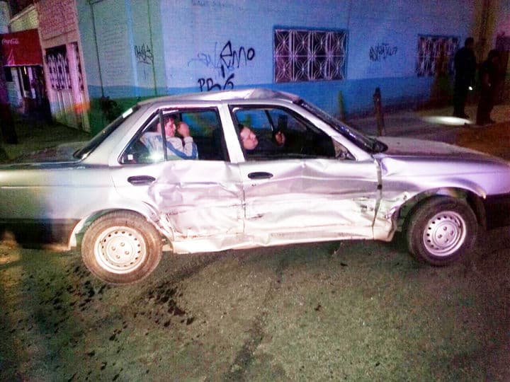 SALDO. En el accidente se registraron daños materiales considerables.