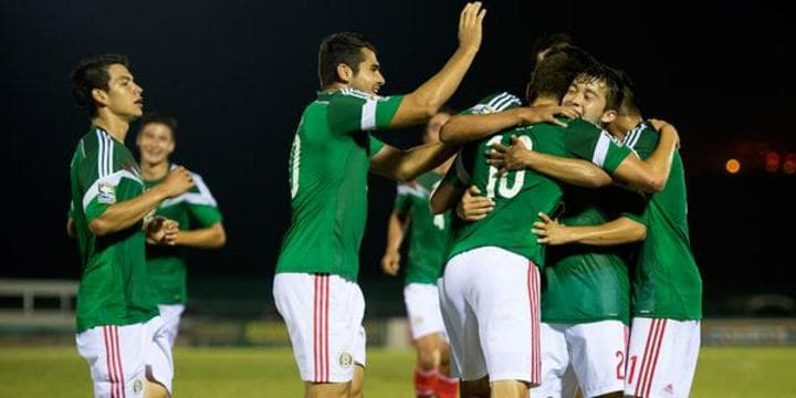 Los goles del triunfo fueron obra de José Ramírez, al minuto 62, Alejandro Díaz aumentó la ventaja, al 63 e Hirving Lozano cerró la cuenta desde el manchón penal, al 67. (Twitter)