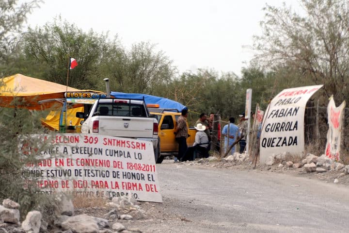 Indignados. Ejidatarios de La Sierrita descubren complicidad de embajada canadiense con empresa Excellon en la disputa por tierras.