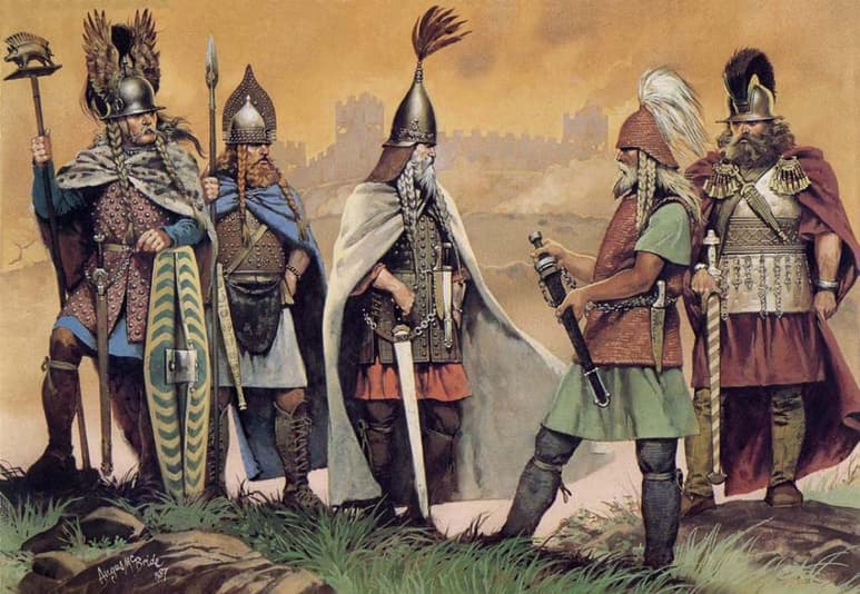 Los celtas pertenecían a más de un único grupo genético. (TOMADA DE INTERNET)