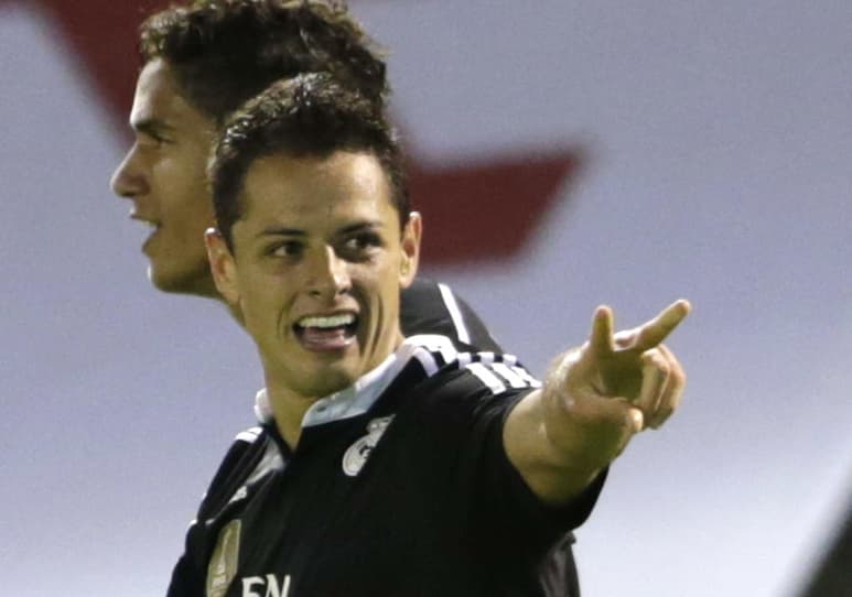 'Chicharito' suma una buena racha de juego con el Real Madrid. (EFE)