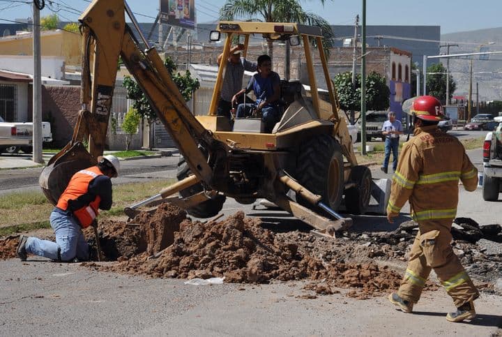 Reiterado. Ya son varias las fugas de gas provocadas por excavaciones en distintos puntos de la ciudad.