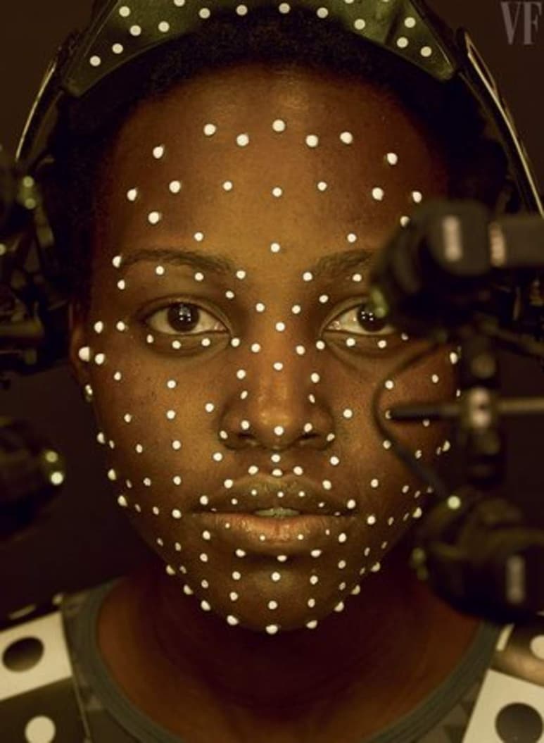 Comparte. La revista Vanity Fair publicó algunas imágenes de Star Wars, entre ellas, a Lupita Nyong’o como ‘Maz Kanata’. (Especial)