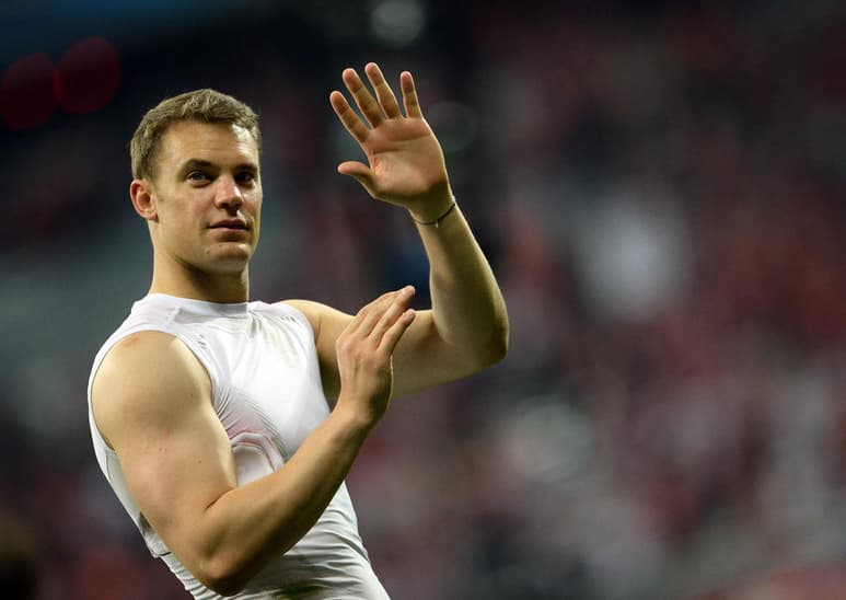 Neuer se impuso en las votaciones europeas a los tenistas Roger Federer y Novak Djokovic. (Archivo)