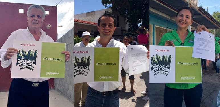 Varios candidatos firmaron ya una carta compromiso para impulsar dicha agenda desde el Congreso de la Unión.