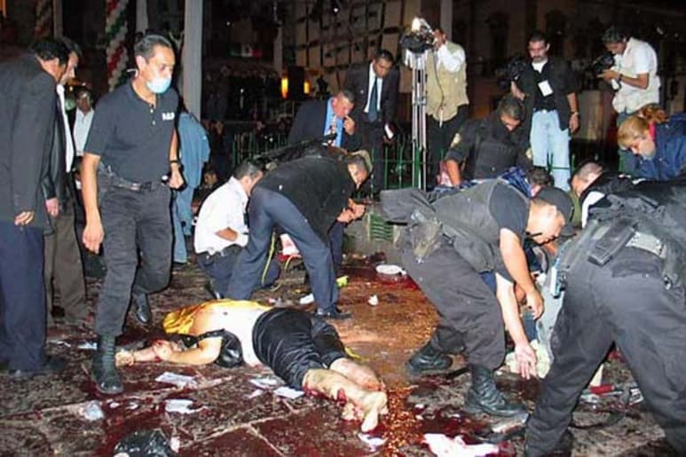 Muerte. El evento es recordado como uno de los más arteros contra la sociedad civil.