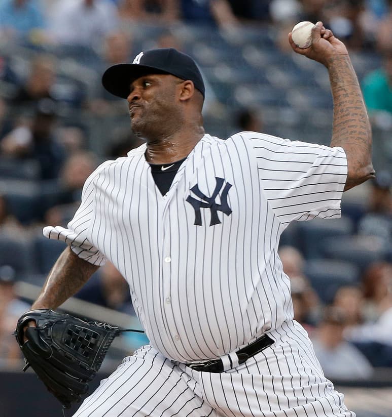 El abridor de los Yanquis, C.C. Sabathia ganó después de un mes. (AP) Los Yanquis vencen a los Atléticos de Oakland