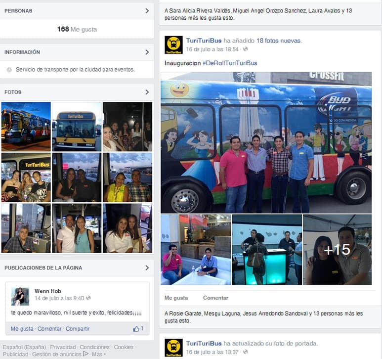 Turístico. La empresa insistirá ante las autoridades para que se otorgue el permiso de alcoholes. (WWW.FACEBOOK.COM)