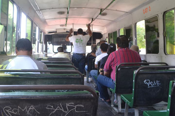 Condiciones. Actualmente algunos camiones se encuentran en mal estado.